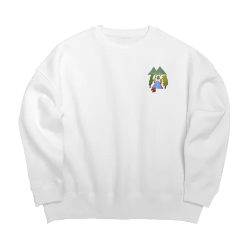 やまキャンプ Big Crew Neck Sweatshirt