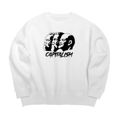 CAPITALISM#1 Big Crew Neck Sweatshirt