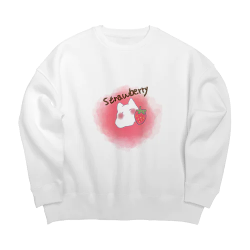 にゃんころ Big Crew Neck Sweatshirt