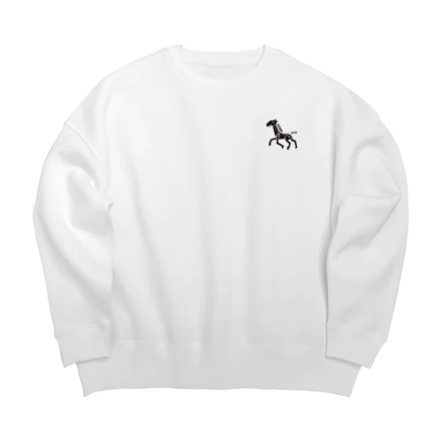 Live Horse Big Crew Neck Sweatshirt