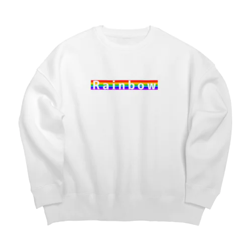  rainbowbox Big Crew Neck Sweatshirt