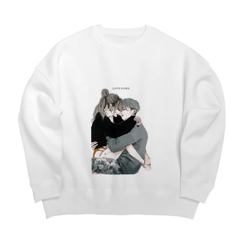 LOVE GAME Big Crew Neck Sweatshirt