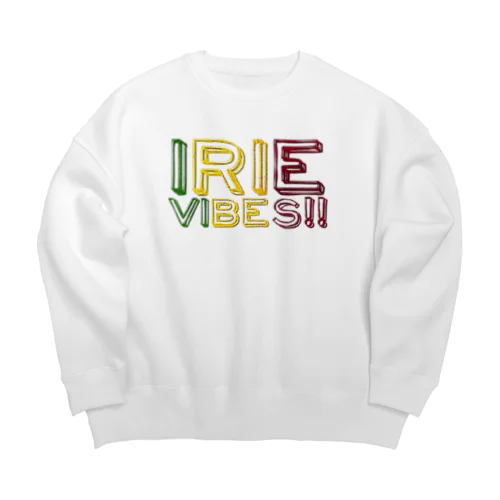 IRIE VIBES!!（ﾗｽﾀｶﾗｰ） ビッグシルエットスウェット