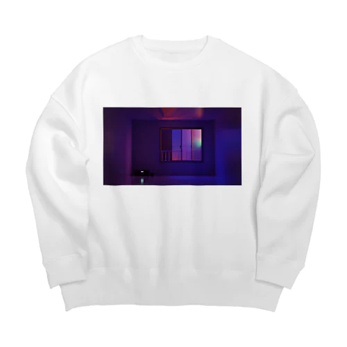 ネオン街の部屋。 Big Crew Neck Sweatshirt