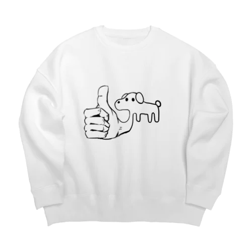 グッドドッグ Big Crew Neck Sweatshirt