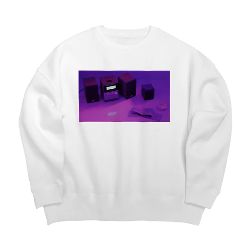 CDを再生💿 Big Crew Neck Sweatshirt