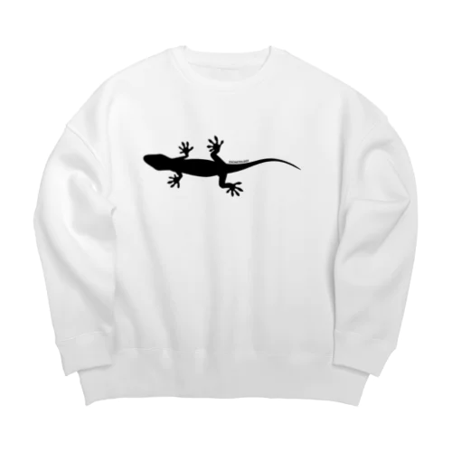 lizard（ヤモリ Big Crew Neck Sweatshirt