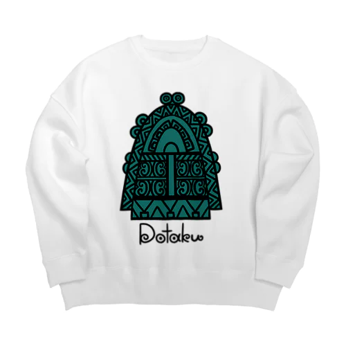 銅鐸～DOUTAKU～ Big Crew Neck Sweatshirt