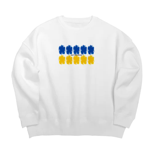 ウクライナ Big Crew Neck Sweatshirt