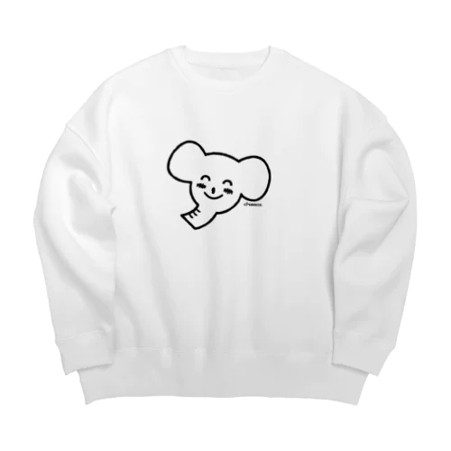 ゾウさん Big Crew Neck Sweatshirt