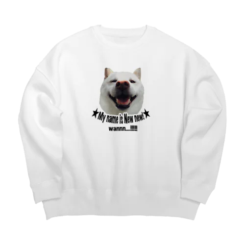 柴犬New new Big Crew Neck Sweatshirt