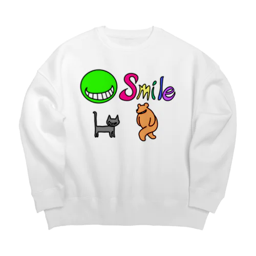 Smile Big Crew Neck Sweatshirt