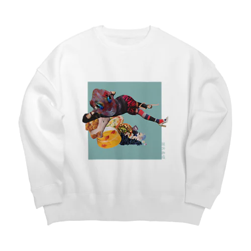 魚 Big Crew Neck Sweatshirt