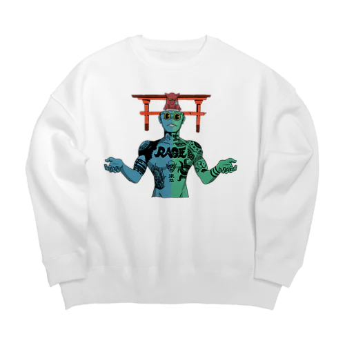 tattoo Big Crew Neck Sweatshirt