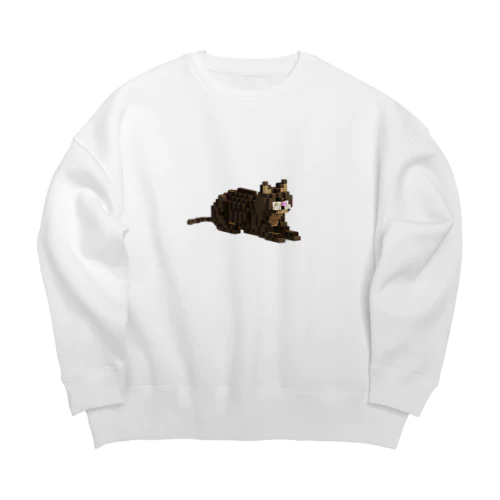 Voxel-とらきち Big Crew Neck Sweatshirt