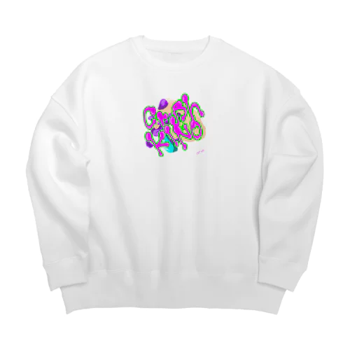 Crush　KINO Big Crew Neck Sweatshirt