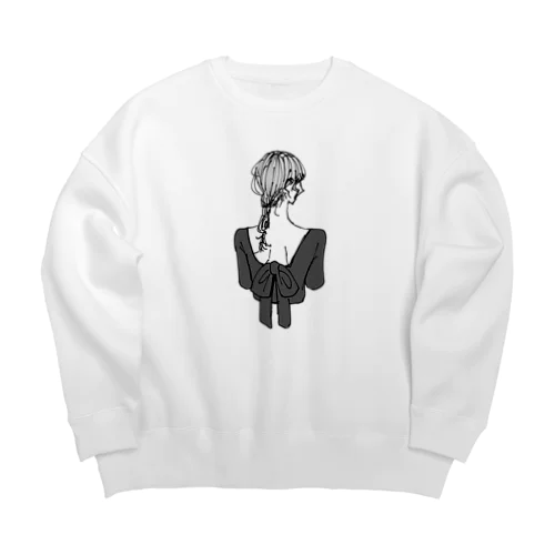 女の子② Big Crew Neck Sweatshirt