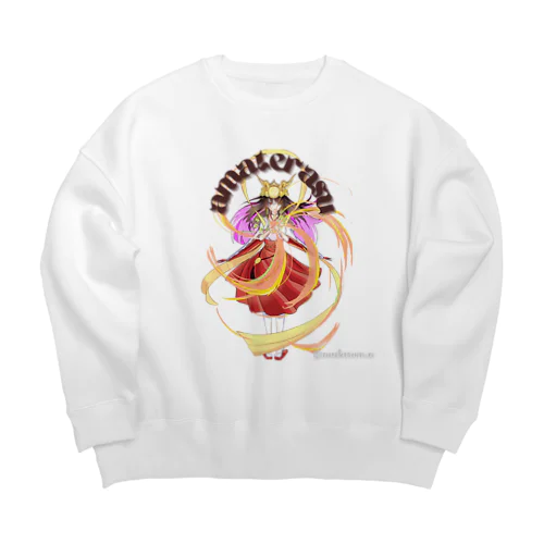 天照大神の天ちゃん Big Crew Neck Sweatshirt