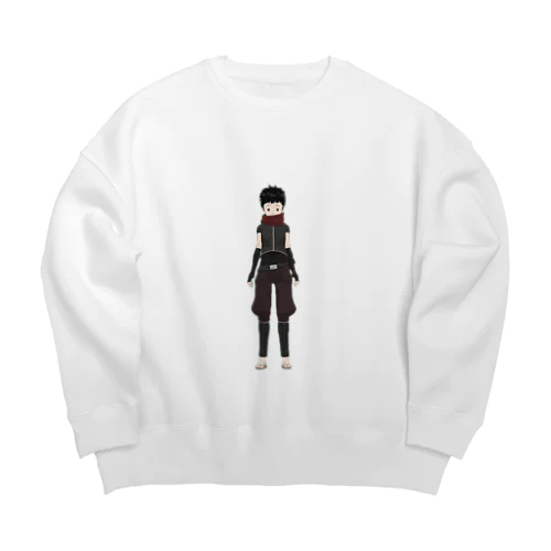 暇すぎゴリラさんとのコラボ商品 Big Crew Neck Sweatshirt