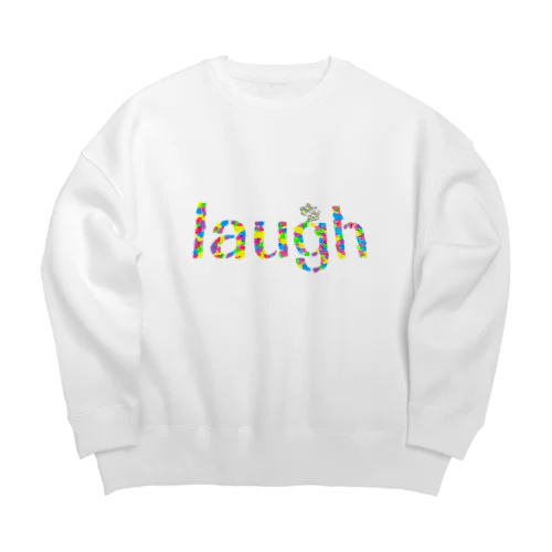 laugh！黒柴 Big Crew Neck Sweatshirt