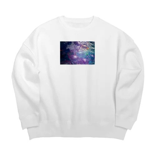 水風船 Big Crew Neck Sweatshirt