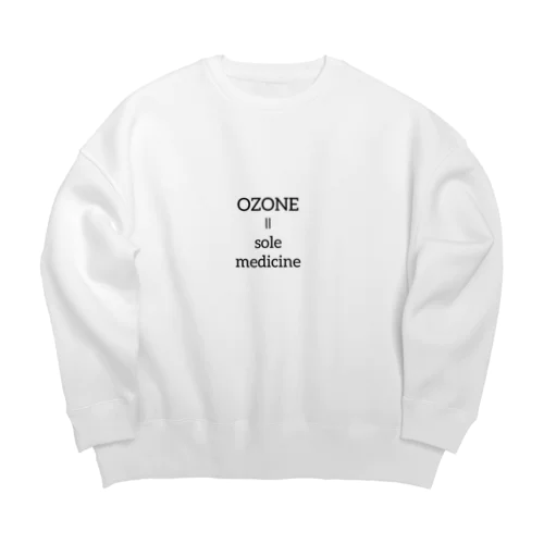 OZONE＝sole medicine Big Crew Neck Sweatshirt