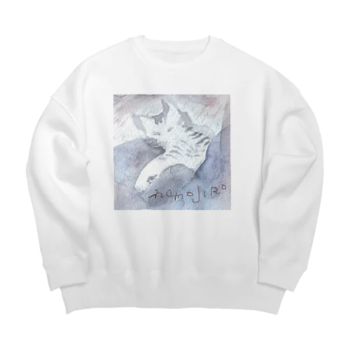 ももこ Big Crew Neck Sweatshirt