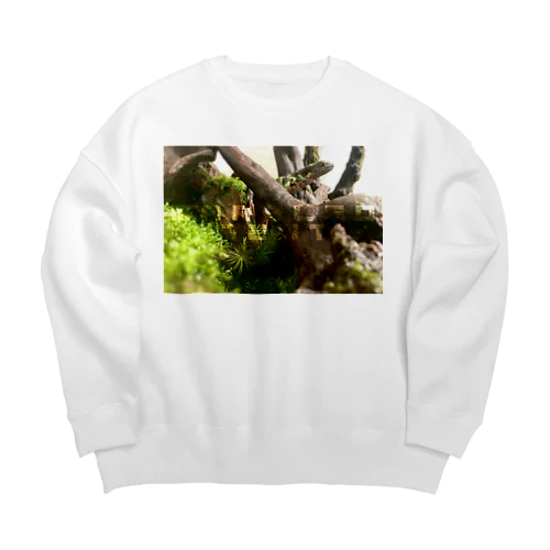 マダライモリ Big Crew Neck Sweatshirt