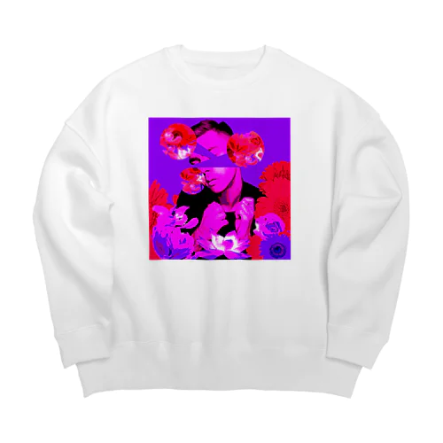 めっちゃ花 Big Crew Neck Sweatshirt