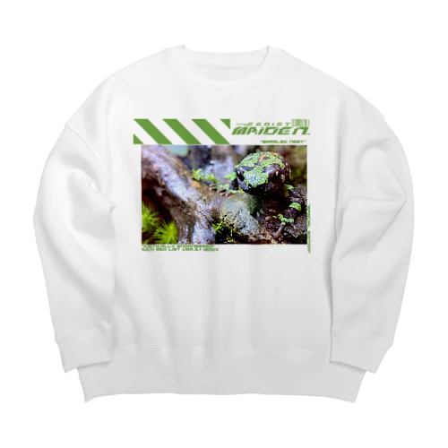 マダライモリ Big Crew Neck Sweatshirt