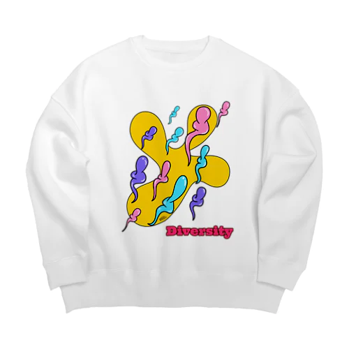 Diversity Big Crew Neck Sweatshirt