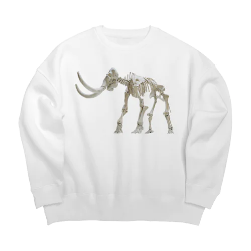 マンモスの骨 Big Crew Neck Sweatshirt