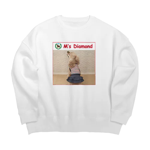 M's  Diamond  のオリジナルグッズ Big Crew Neck Sweatshirt