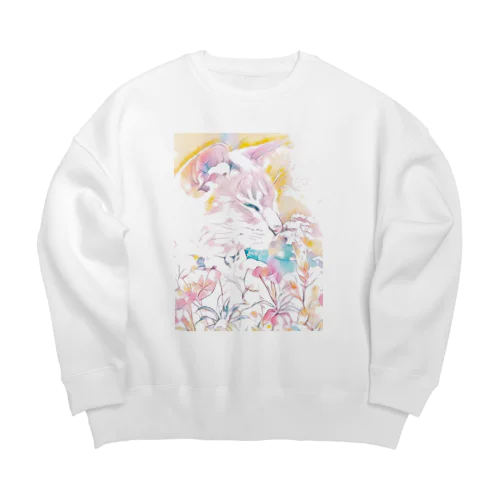 春猫 Big Crew Neck Sweatshirt