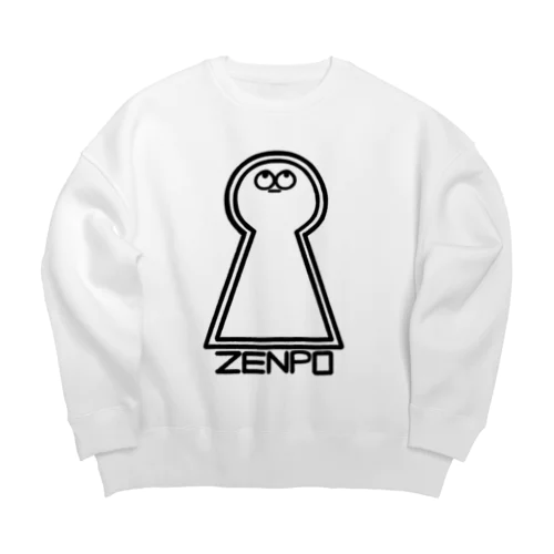ZENPOさん Big Crew Neck Sweatshirt
