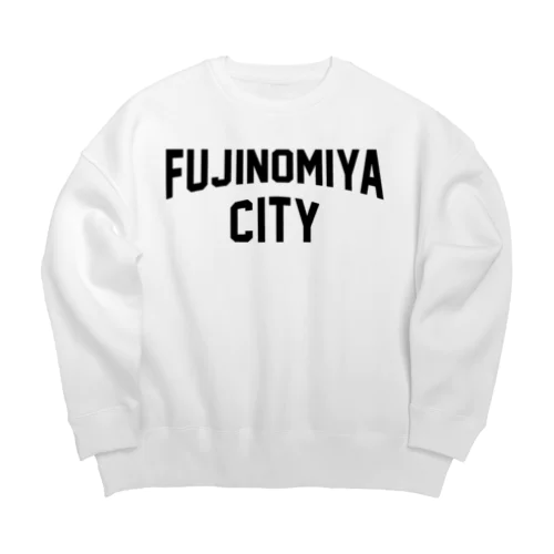 富士宮市 FUJINOMIYA CITY Big Crew Neck Sweatshirt