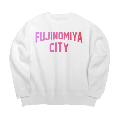 富士宮市 FUJINOMIYA CITY Big Crew Neck Sweatshirt