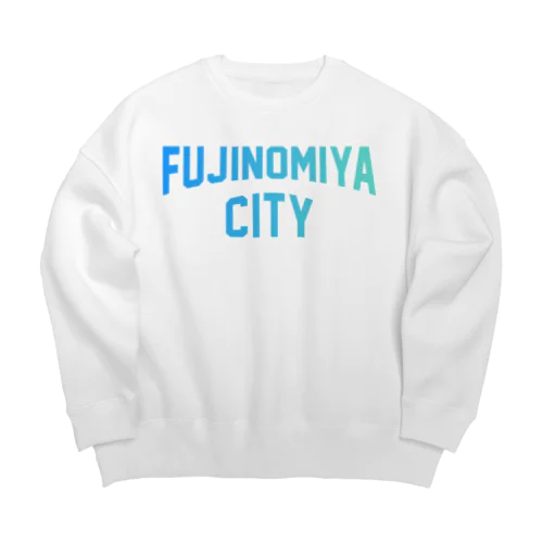 富士宮市 FUJINOMIYA CITY Big Crew Neck Sweatshirt