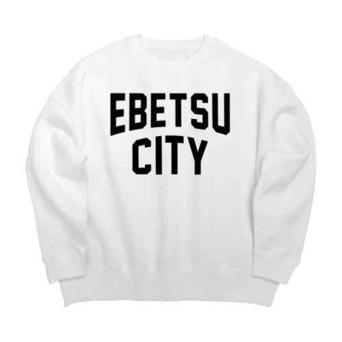 江別市 EBETSU CITY Big Crew Neck Sweatshirt