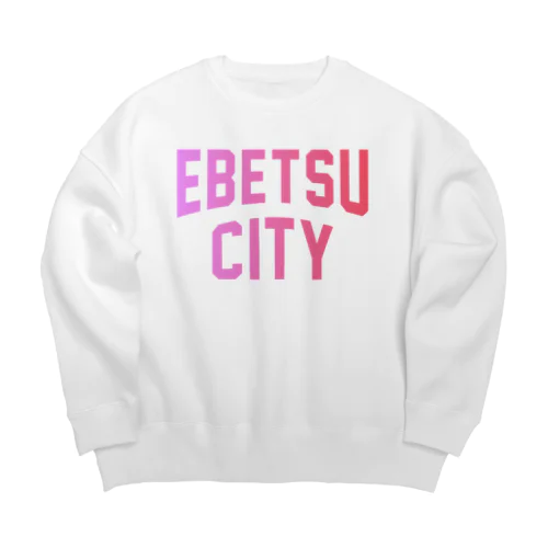 江別市 EBETSU CITY Big Crew Neck Sweatshirt