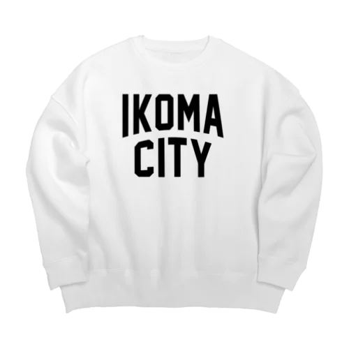 生駒市 IKOMA CITY Big Crew Neck Sweatshirt