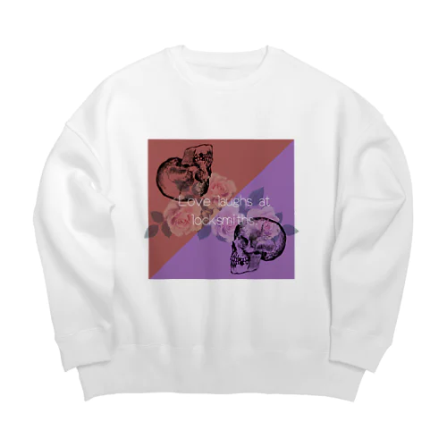 不可能の文字はない Big Crew Neck Sweatshirt