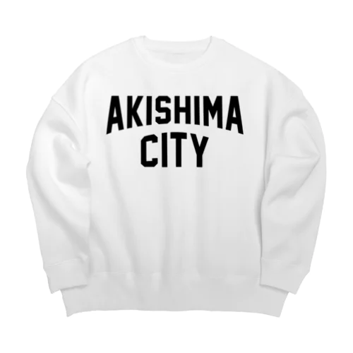 昭島市 AKISHIMA CITY Big Crew Neck Sweatshirt