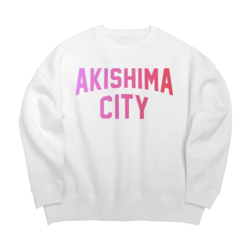 昭島市 AKISHIMA CITY Big Crew Neck Sweatshirt