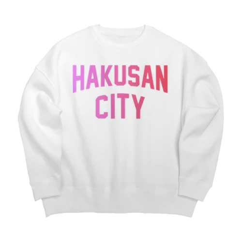 白山市 HAKUSAN CITY Big Crew Neck Sweatshirt