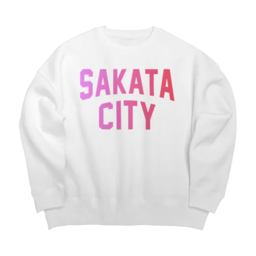 酒田市 SAKATA CITY Big Crew Neck Sweatshirt