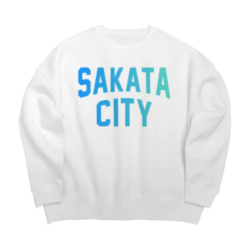 酒田市 SAKATA CITY Big Crew Neck Sweatshirt