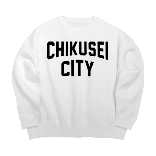 筑西市 CHIKUSEI CITY Big Crew Neck Sweatshirt