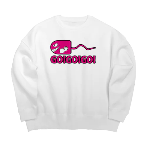 GO!GO!GO!生命の源！ Big Crew Neck Sweatshirt