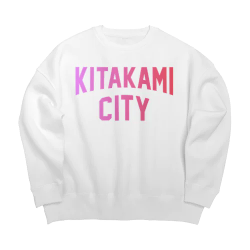北上市 KITAKAMI CITY Big Crew Neck Sweatshirt
